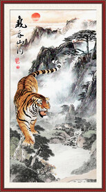 国画老虎
