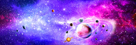 紫色星空