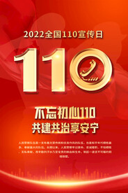 110宣传海报