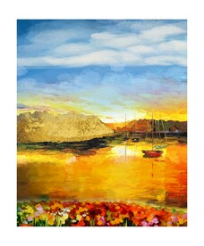 抽象油画
