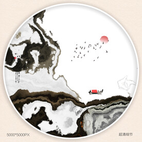 茶庄装饰画