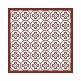 中式矢量雕花花纹