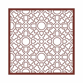 中式矢量雕花花纹