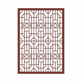 中式矢量雕花花纹