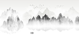 水墨画