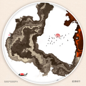 大厅抽象画