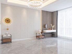 现代极简卧室场景