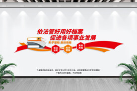 档案室标语文化墙