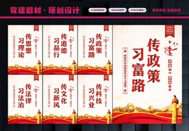 六传六习展板