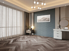 现代轻奢卧室场景空景