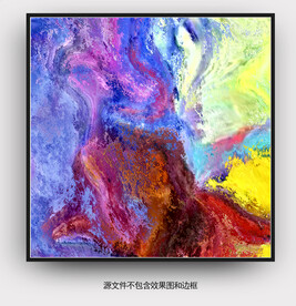 抽象油画