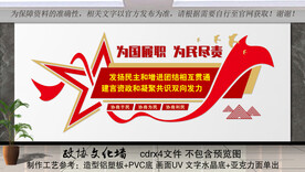 政协背景墙