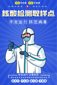 核酸检测海报