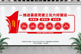 三化六好文化墙