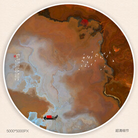 泼墨山水画