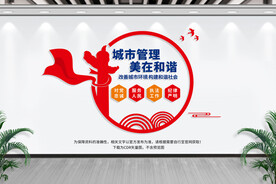 城市管理文化墙