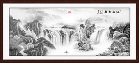 新中式水墨画