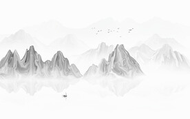 新中式水墨画