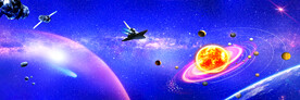 宇宙星空太阳系