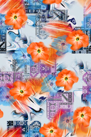 手绘花