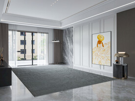 现代简约客厅沙发背景墙家具场景