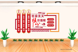 核心价值观文化墙