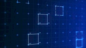 信息分析数据流高科技背景视频