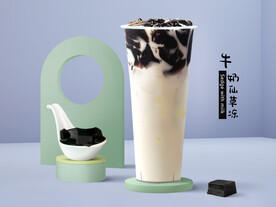 牛奶仙草冻