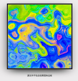 现代抽象画 