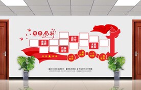 党员风采墙