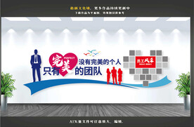 员工风采文化墙