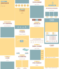 床笠床罩床单保护套详情页描述