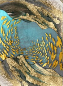 装饰画 金鱼