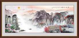 国画山水
