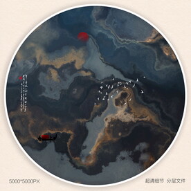 酒店大堂挂画