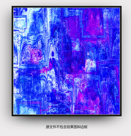  餐厅抽象画