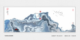 新中式水墨画