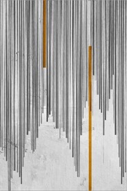 光影抽象彩色线条玄关装饰画