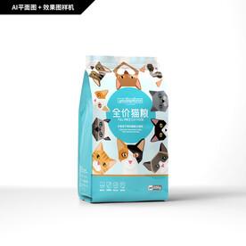 全价全期猫粮包装
