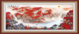 客厅山水画