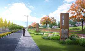 道路效果图景观效果图市政效果图