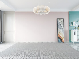 现代极简 轻奢客厅 空场景