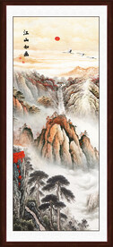 玄关山水画