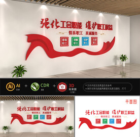 职工之家文化墙