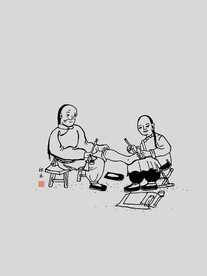 民俗文化插画