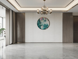 新中式客厅背景墙