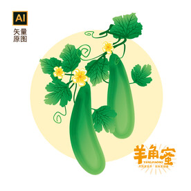 羊角蜜素材