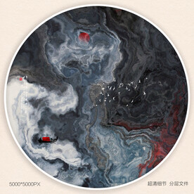 抽象画