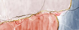 轻奢装饰画 抽象油画