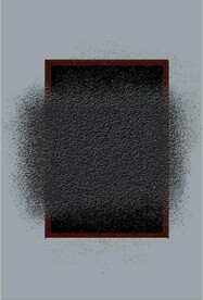 现代风抽象几何玄关装饰画